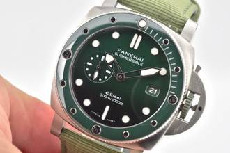 Thumbnail von Panerai Luminor Submersible Quarantaquattro Verde PAM01287 PAM 1287 Green </h1>