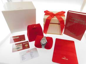 Thumbnail von Omega Seamaster Aqua Terra 150m Stahl Damenuhr im Full Set wie Neu Perlmutt Brillantblatt Neu Zustand