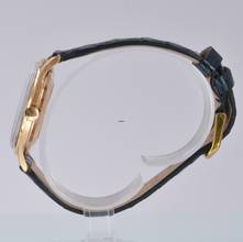 Thumbnail von Girard Perregaux Classic 35MM blue lacquered dial rose gold 18KT Automatic 1950’s </h1>