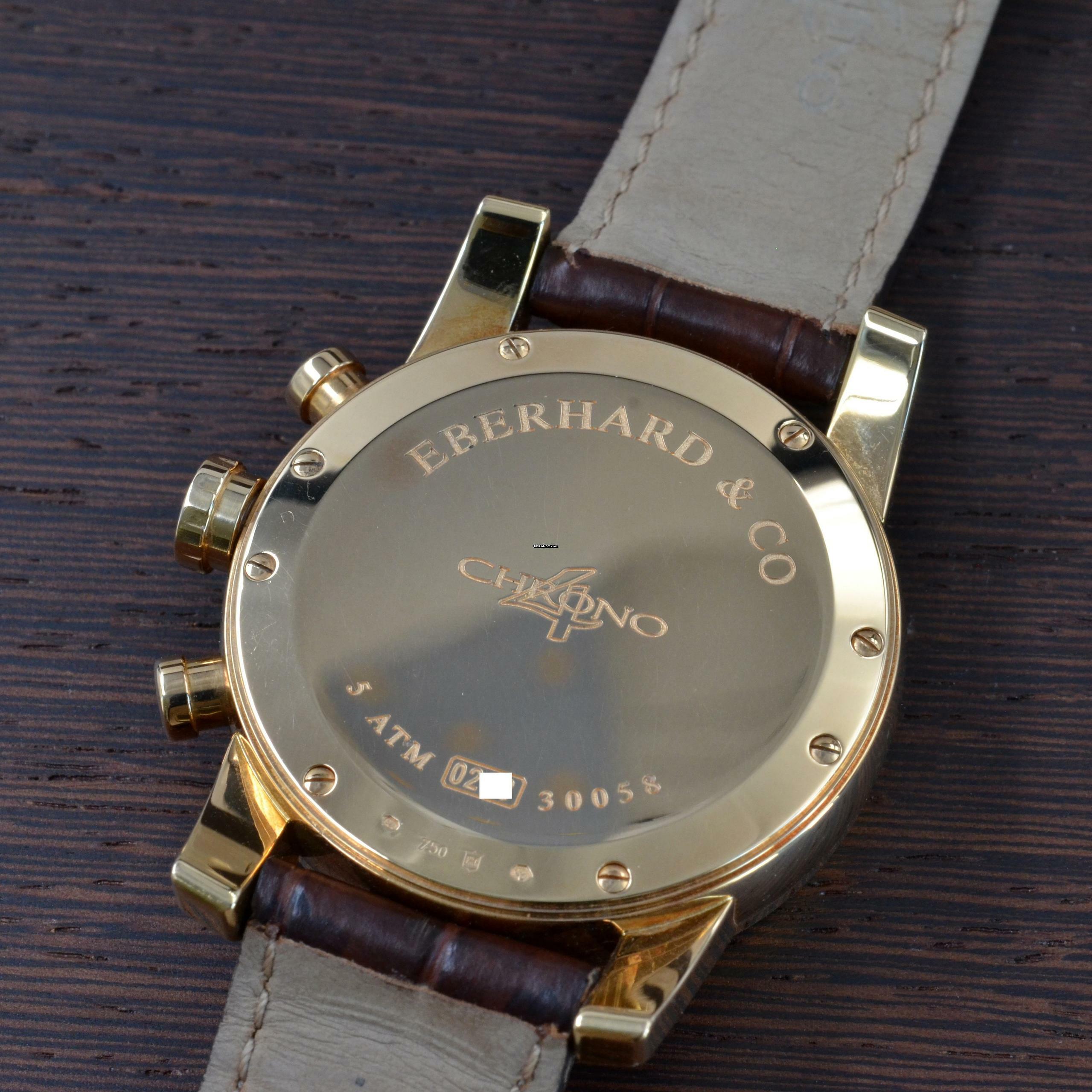 Thumbnail von Eberhard & Co. Chrono 4 30058 Rose gold 18KT Full Set 2005’s