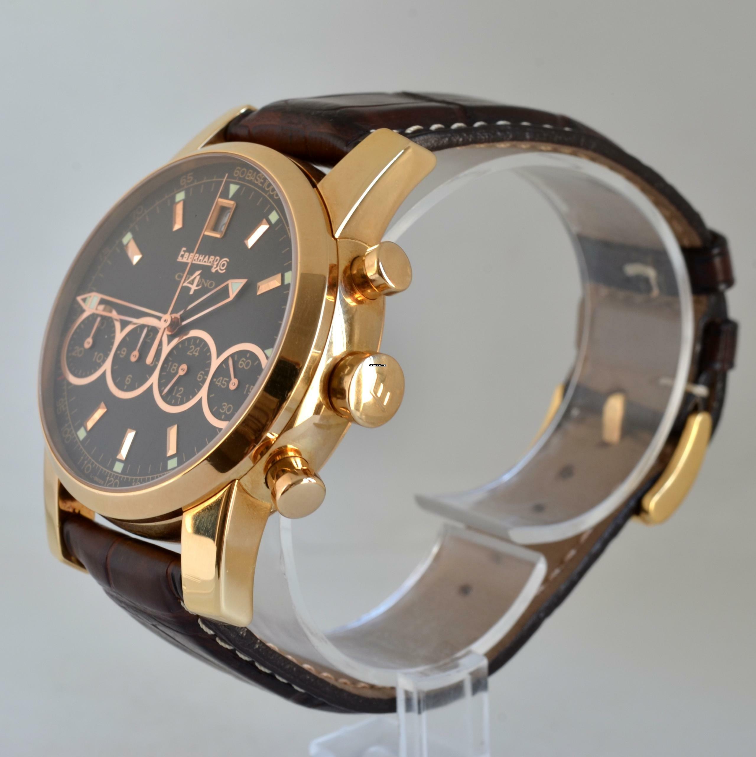 Thumbnail von Eberhard & Co. Chrono 4 30058 Rose gold 18KT Full Set 2005’s