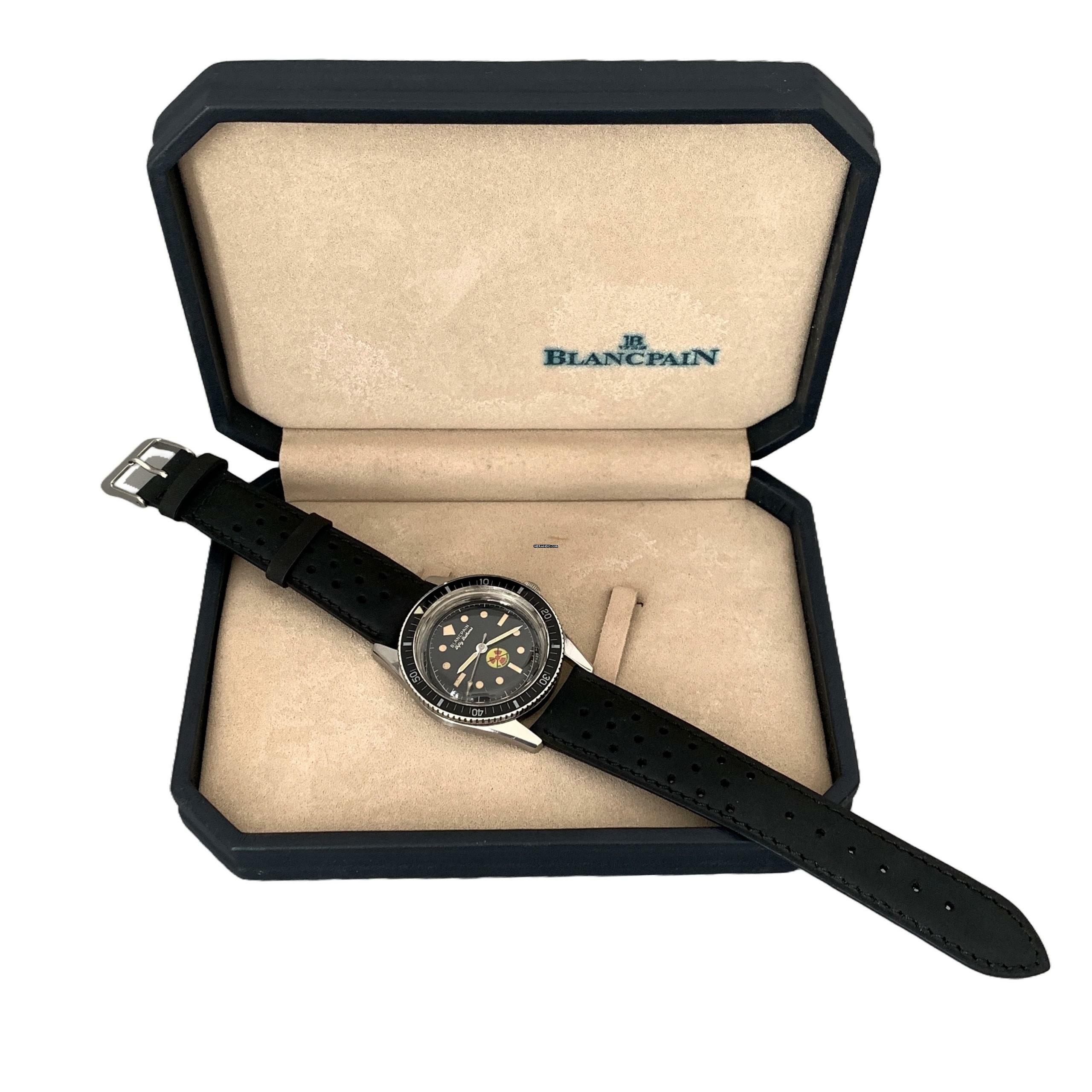  Blancpain Fifty Fathoms 37MM No Radiations very rare 1965’s  