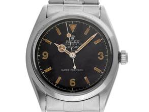 Thumbnail von Rolex Explorer Ref.5500 1957 Full Set original unpoliert Vintage </h1>