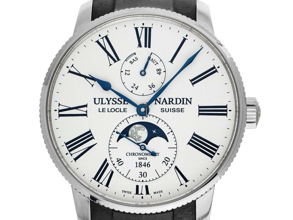  Ulysse Nardin Marine Torpilleur Ref.1193-310LE-0A-175 2021 Full Set wie Neu  