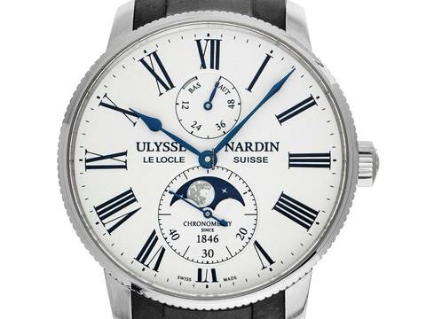  Ulysse Nardin Marine Torpilleur Ref.1193-310LE-0A-175 2021 Full Set wie Neu  