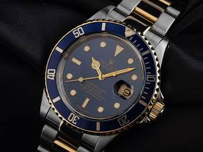 Thumbnail von Rolex Submariner Date Ref.16613 2000 Full Set sehr gut Vintage </h1>