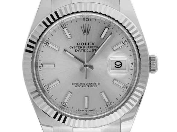  Rolex Datejust 41 Ref.126334 2021 Full Set wie Neu  