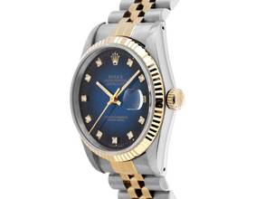 Thumbnail von Rolex Datejust 36 Diamanten Ref.16233 1988 Full Set sehr gut Vintage </h1>