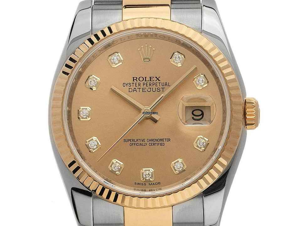  Rolex Datejust 36 Ref.116233 2005 Full Set wie Neu Vintage </h1> 