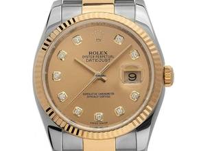 Thumbnail von Rolex Datejust 36 Ref.116233 2005 Full Set wie Neu Vintage </h1>