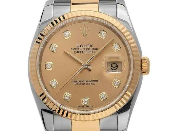  Rolex Datejust 36 Ref.116233 2005 Full Set wie Neu Vintage </h1> 