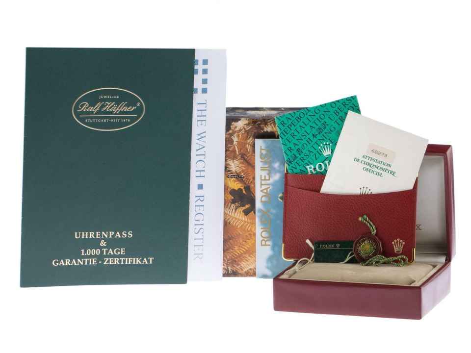  Rolex Datejust 31 Medium Diamanten Ref.68273 1987 Full Set sehr gut Vintage  