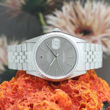 Thumbnail von Rolex Datejust 36 Stahl Ref :16220 Rolex Box von 1992 </h1>