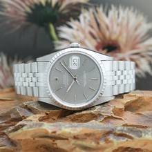 Thumbnail von Rolex Datejust 36 Stahl Ref :16220 Rolex Box von 1992 </h1>