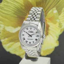 Thumbnail von Rolex Datejust 31 Medium Stahl/Weißgold Ref :68274 Box von 1993 </h1>