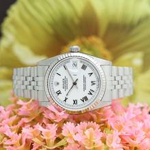 Thumbnail von Rolex Datejust 31 Medium Stahl/Weißgold Ref :68274 Box von 1993 </h1>