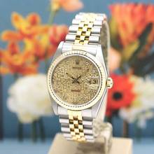 Thumbnail von Rolex Datejust 31 Medium Stahl/Gold Ref: 68273 Box von 1994 </h1>