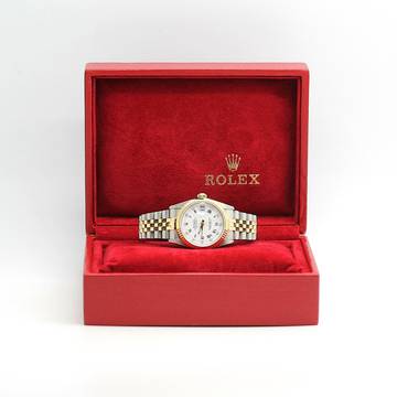  Rolex Datejust 31 Medium Stahl/Gold Ref: 68273 Box von 1994 </h1> 