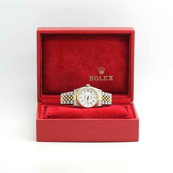  Rolex Datejust 31 Medium Stahl/Gold Ref: 68273 Box von 1994 </h1> 