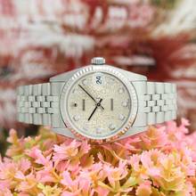 Thumbnail von Rolex Datejust 31 Medium Stahl/Weißgold Ref : 78274 Box von 2002 </h1>