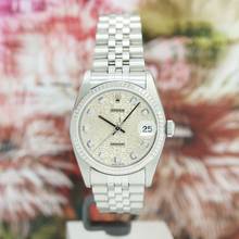 Thumbnail von Rolex Datejust 31 Medium Stahl/Weißgold Ref : 78274 Box von 2002 </h1>