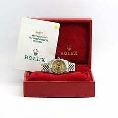  Rolex Datejust 31 Medium Stahl/Gold Ref: 68273 Box & Papiere von 1997 </h1> 