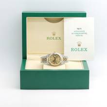 Thumbnail von Rolex Datejust 31 Medium Stahl/Gold Ref : 78273 Box & Papiere von 2002 </h1>