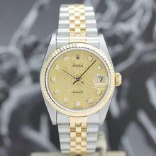 Thumbnail von Rolex Datejust 31 Medium Stahl/Gold Ref : 78273 Box & Papiere von 2003 </h1>