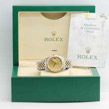 Thumbnail von Rolex Datejust 31 Medium Stahl/Gold Ref : 78273 Box & Papiere von 2003 </h1>