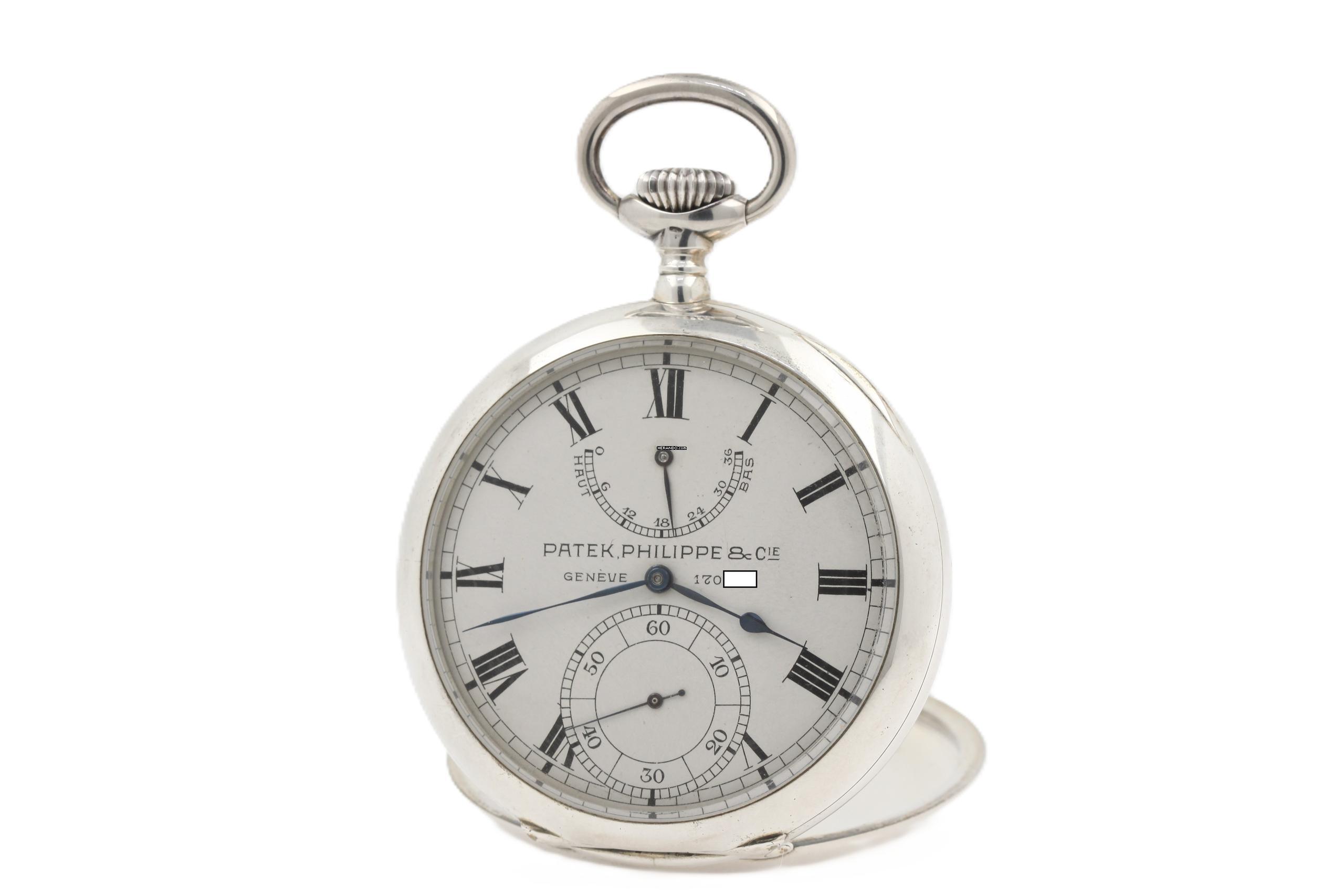 Thumbnail von Patek Philippe Extremely Fine Deck Lever Chronometer US Naval Observatory 1912