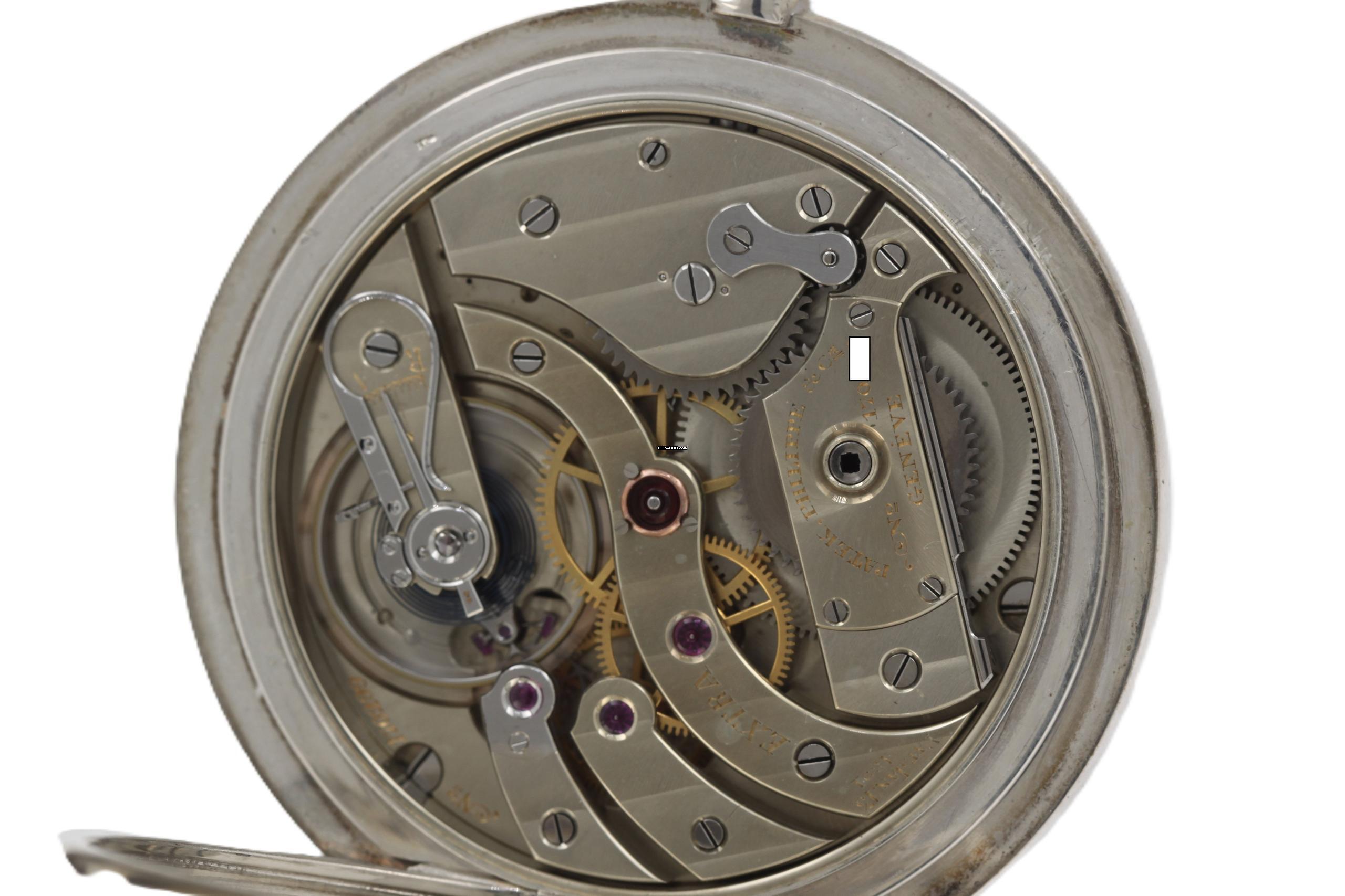 Thumbnail von Patek Philippe Extremely Fine Deck Lever Chronometer US Naval Observatory 1912