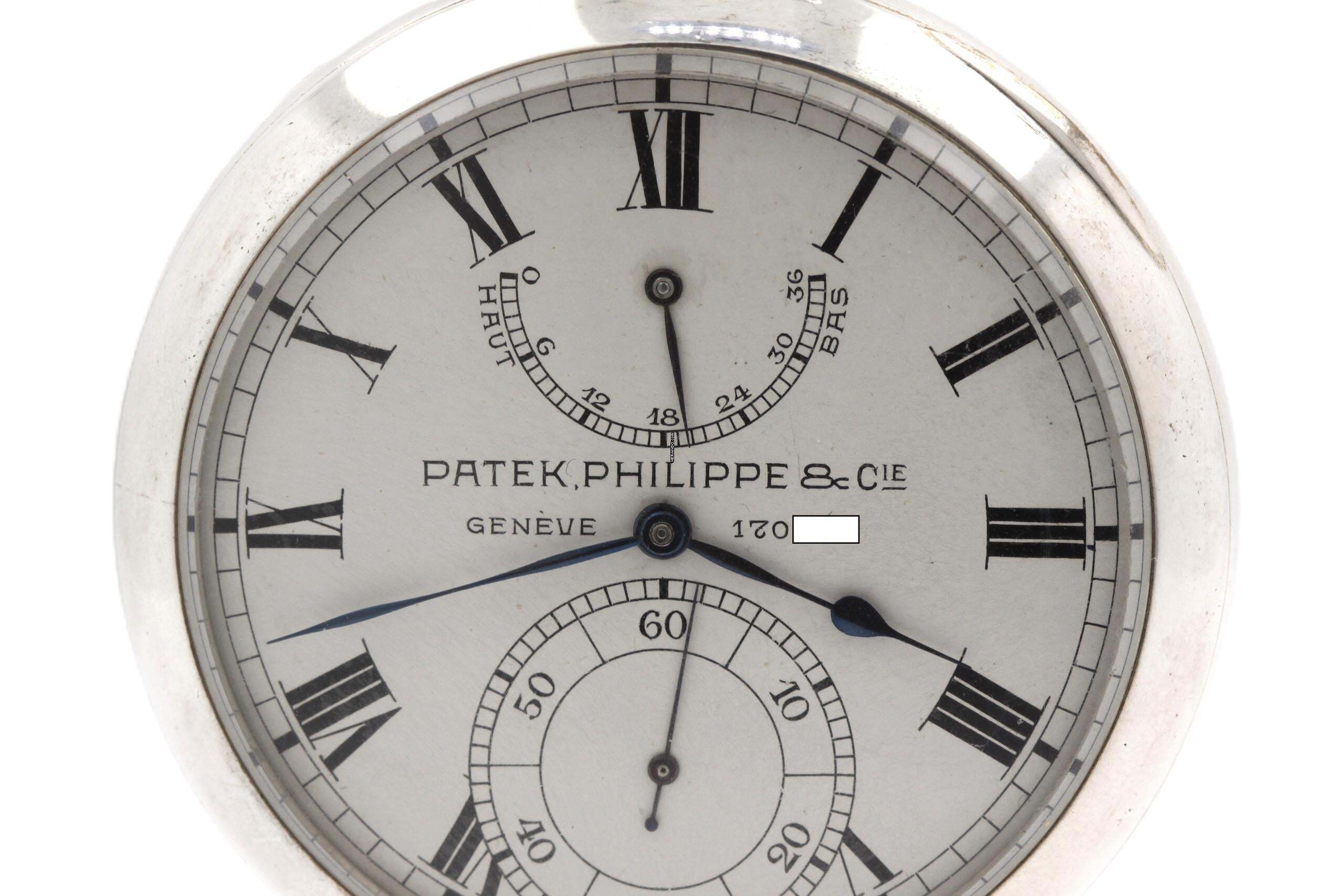 Thumbnail von Patek Philippe Extremely Fine Deck Lever Chronometer US Naval Observatory 1912