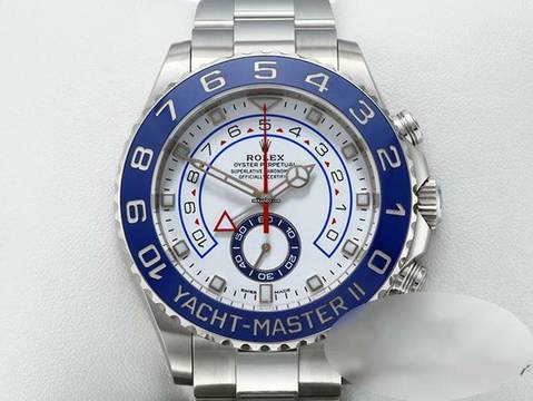  Rolex Yacht-Master II 116680 2019 Edelstahl Chronograph Automatik Stahl Stainless Steel Oyster-band Chronometer White Dial </h1> 