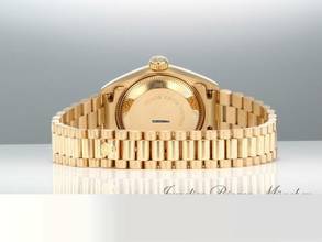 Thumbnail von Rolex Lady-Datejust Gelbgold 750 Diamanten Automatik 18kt Yellow Gold Damen President-band Chronometer Oyster White Dial </h1>