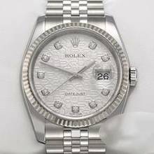 Thumbnail von Rolex Datejust 36 36mm 116234 Stahl Weissgold 750 Diamanten Automatik Stainless Steel 18kt White Gold Jubilé-band Chronometer Oyster </h1>