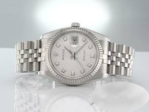 Thumbnail von Rolex Datejust 36 36mm 116234 Stahl Weissgold 750 Diamanten Automatik Stainless Steel 18kt White Gold Jubilé-band Chronometer Oyster </h1>