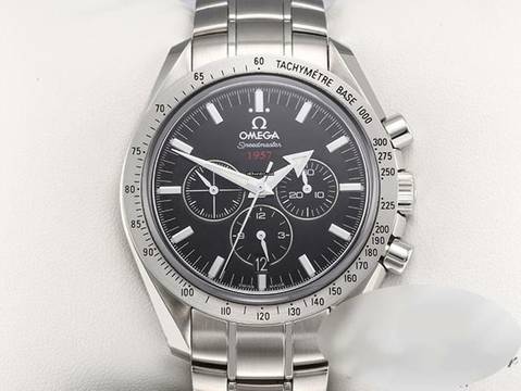  Omega Speedmaster Broad Arrow 1957 2012 Edelstahl 321.10.42.50.01.001 Stahl Steel Black Dial </h1> 