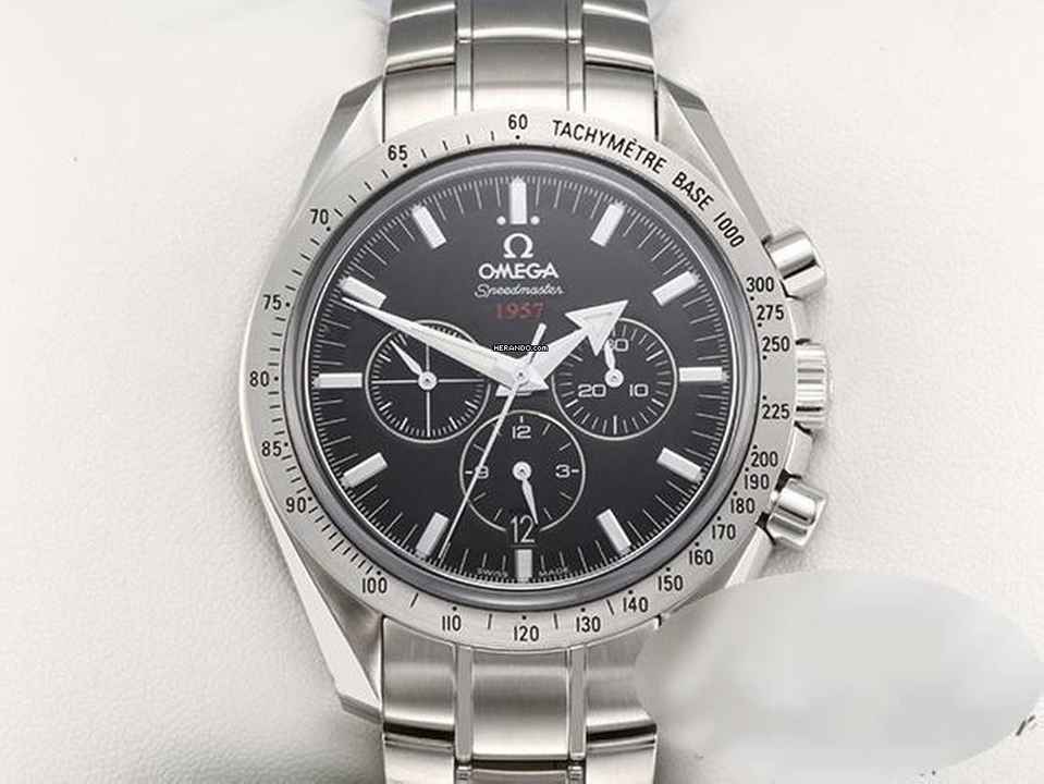  Omega Speedmaster Broad Arrow 1957 2012 Edelstahl 321.10.42.50.01.001 Stahl Steel Black Dial </h1> 