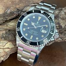 Thumbnail von Rolex Submariner Date Submariner Date - Matte Patina Dial - Zwischenreferenz - Ref. 16800 Pumpkin Patina Matte Dial </h1>