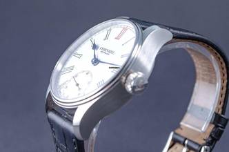 Thumbnail von Cornehl Classic Roman Lünette doppelbombiert Krone zylindrischn handgravierter Unruhkloben