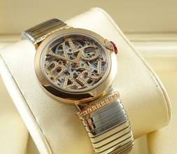 Thumbnail von Bulgari Lucea Skeleton Rosegold/Stahl Brillanten Full Set / Neuware