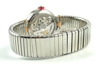 Thumbnail von Bulgari Lucea Skeleton Rosegold/Stahl Brillanten Full Set / Neuware