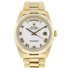 Thumbnail von Rolex Day-Date 36 Yellow Gold White Roman Dial </h1>