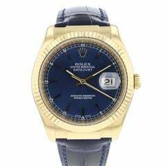 Rolex Datejust 36 Yellow Gold Blue Dial </h1>