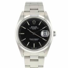 Thumbnail von Rolex Oyster Perpetual Date 34MM Steel Black Dial </h1>