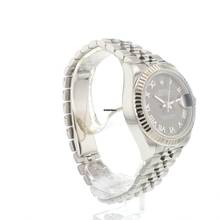 Thumbnail von Rolex Lady-Datejust 28 Steel Jubilee Fluted Grey Roman Dial </h1>