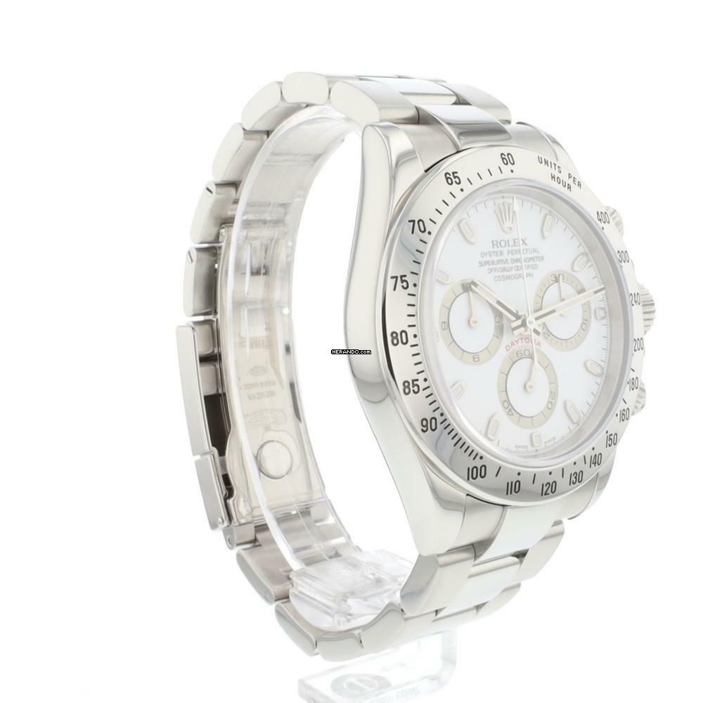 Thumbnail von Rolex Daytona Steel White Dial </h1>