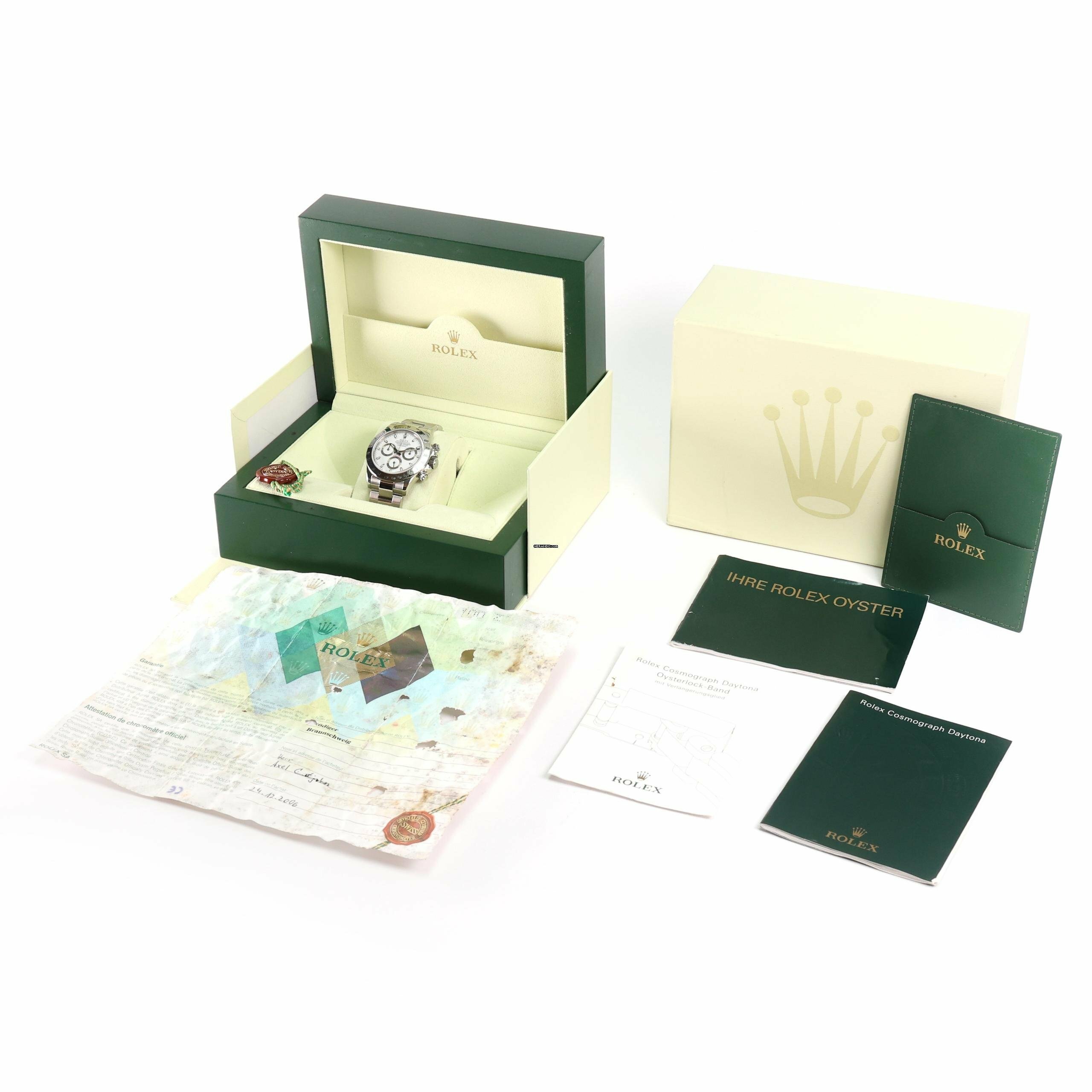 Thumbnail von Rolex Daytona Steel White Dial </h1>