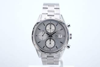 Thumbnail von TAG Heuer Carrera Calibre 16 Silver Dial 41MM Like New CV2017-2