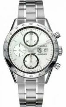  TAG Heuer Carrera Calibre 16 Silver Dial 41MM Like New CV2017-2 